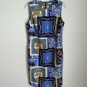 New J. McLaughlin Belinda Dress Heraldic Patchwork
